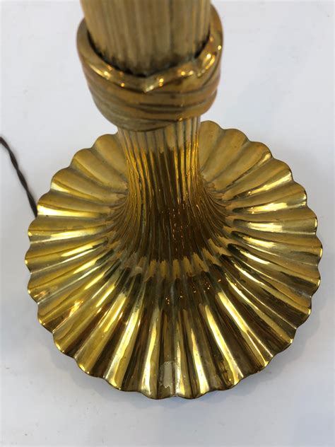 Gorgeous Heavy Solid Brass Floor Lamp by Chapman at 1stDibs | chapman ...