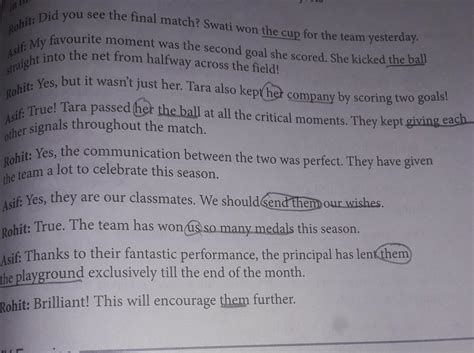 Underline the direct object and circle the indirect objectsin the ...