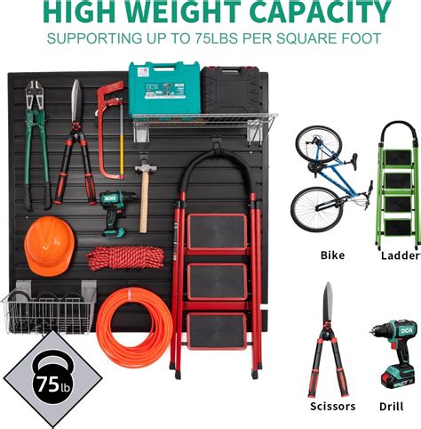 FRAYSCENT Slat Wall Paneling Garage Slatwall Storage Systems, India | Ubuy