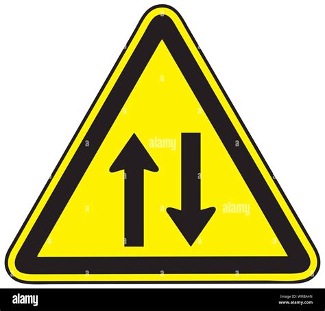 Image result for 2-Way Sign Without Text