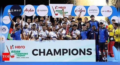 PM Narendra Modi congratulates Indian hockey team after Asian Champions ...