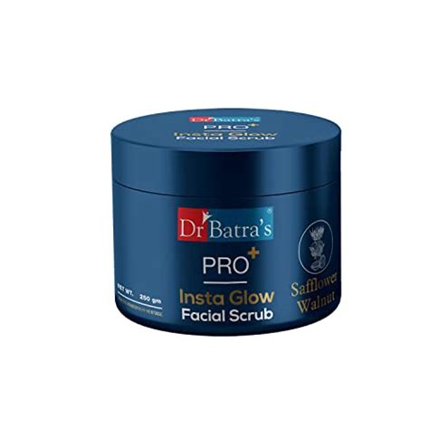 Dr Batra's PRO+ Insta Glow Niacinamide Facial Scrub, Contains Echinacea ...