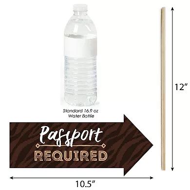 Big Dot Of Happiness Funny Wild Safari - African Jungle Adventure Photo ...