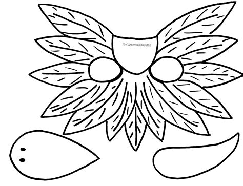 Raven Mask Template Printable Bird Masks Templates