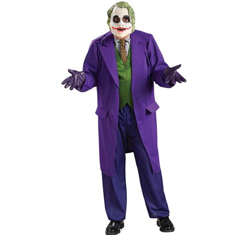 Batman Dark Knight The Joker Deluxe Adult Costume - PartyBell.com
