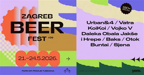 Zagreb Beer Fest 2026., Trg dr. Franje Tuđmana, 10000 Zagreb, Croatia ...