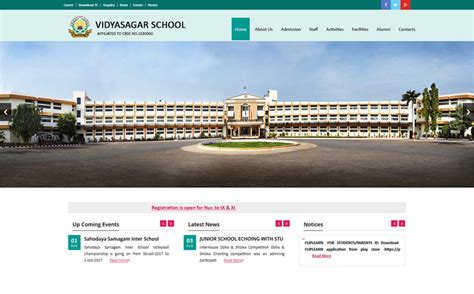 vidhyasagar-project-screen - Web Design Development Company, ERP ...