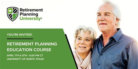 Retirement Planning University - UNT - April 2025, DATCU Stadium – Hub ...