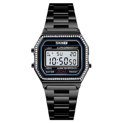 Skmei Digital Dial Stainless Steel Strap Watch for Women - 1474 – SKMEI ...