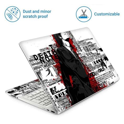 Full Panel Laptop Skin - Death Note Typography – SkinsLegend