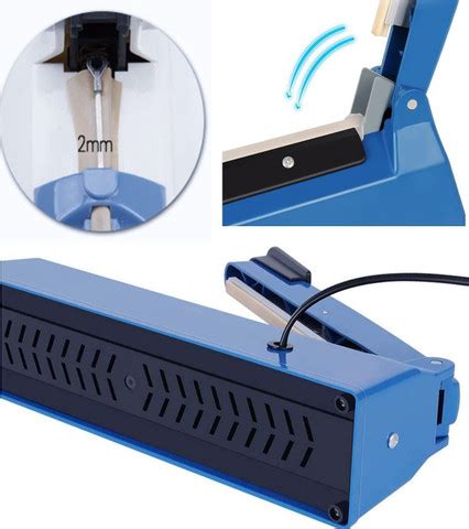NIVAYO 12" Inch Heat Sealer Impulse Sealing Machine For Plastic Kitchen ...