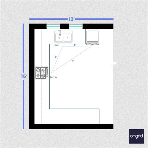 15x13 Low Cost Simple Kitchen Design – Ongrid Design