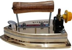 Tovito 6.7 kg Full Chrome Wooden Handle lpg gas iron box, Made in India ...