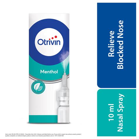 Buy Otrivin Dual Relief Nasal Spray 10ml online at best price in the ...