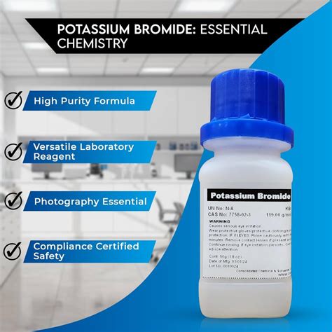 Potassium Bromide (KBr) | ACS/USP Grade - Consolidated Chemical