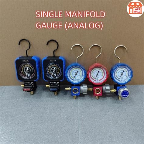 (Low/High) Value Single Manifold Gauge (Analog) check pressure R22 ...