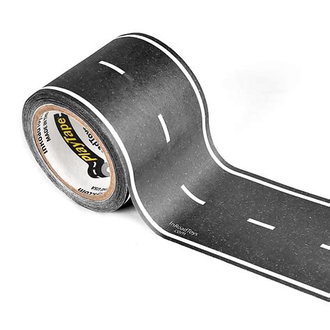 Buy PlayTape Road Tape for Toy Cars - Sticks to Flat Surfaces, No ...