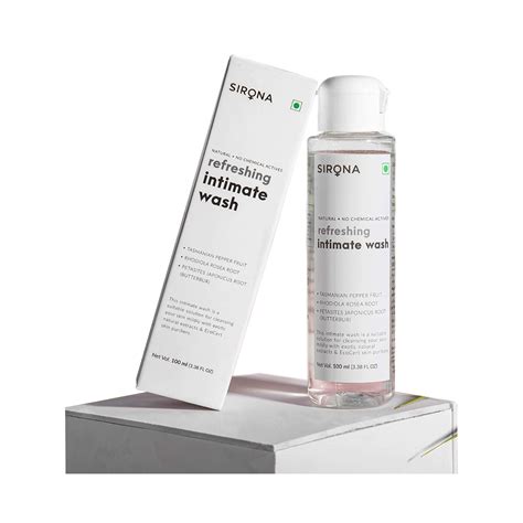 Sirona Natural pH Balanced Intimate Wash Feminine Care - Cureka