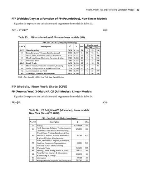 Chapter 8 - Freight, Freight Trip, and Service Trip Generation Models ...