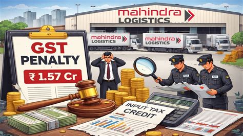 Mahindra Logistics Faces Rs 1.57 Crore GST Penalty Over Excess Input ...