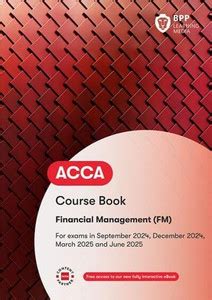 ACCA Financial Management: Course Book: Buy ACCA Financial Management ...
