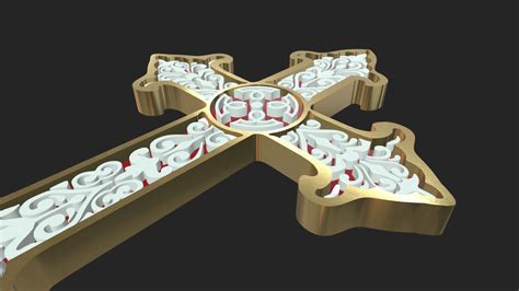 CROSS - 3D model by Andrew (@DeotheArtist) [ca7fffc] - Sketchfab