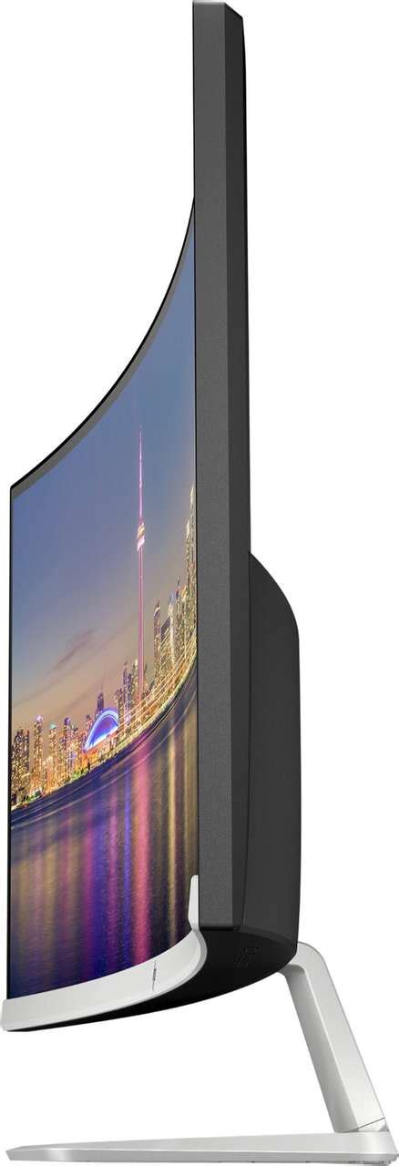 HP 86.36 cm (34 inch) Curved WQHD IPS Panel Monitor (34f Curved Display ...