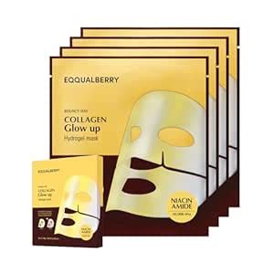Buy Collagen Glow Up Mask - Niacinamide & Low Molecular Collagen for ...