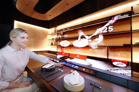 LG Wants To Put Transparent OLEDs In Restaurants And Subways - Tech