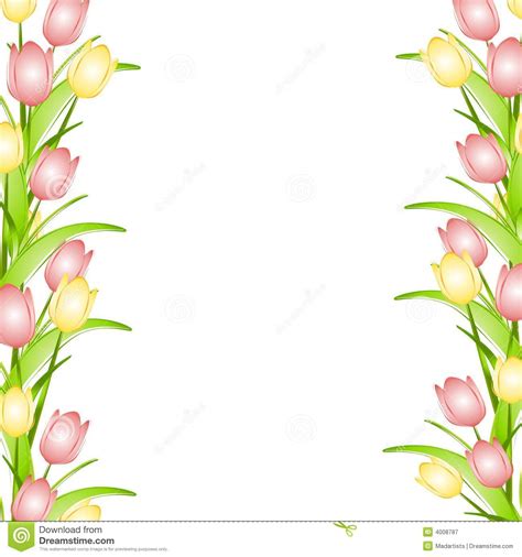 Flowers Border Clipart | Free download on ClipArtMag