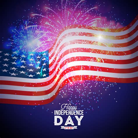 Happy Independence Day of the USA Illustration 345768 Vector Art at ...