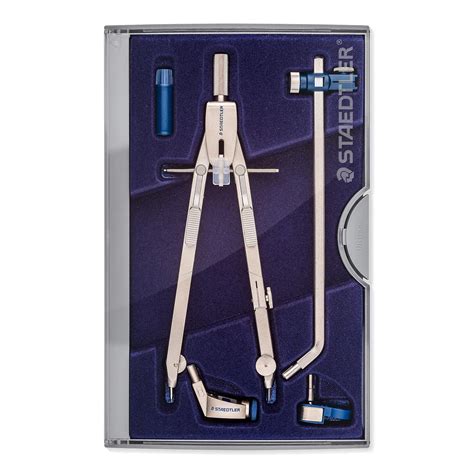 STAEDTLER Mars Professional 555 Compass Set with Lead Part, Extension ...