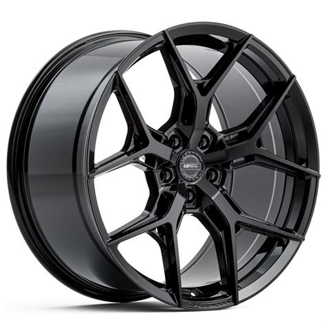 GT FORM TORQUE GLOSS BLACK 18X8 5X114.3 WHEEL - CNC Wheels