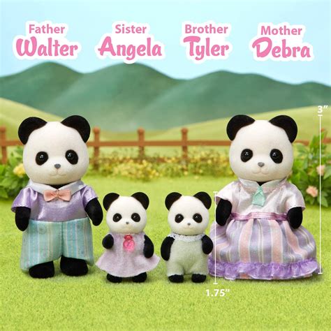 Calico Critters Pookie Panda Family @ Village Toy Funatic