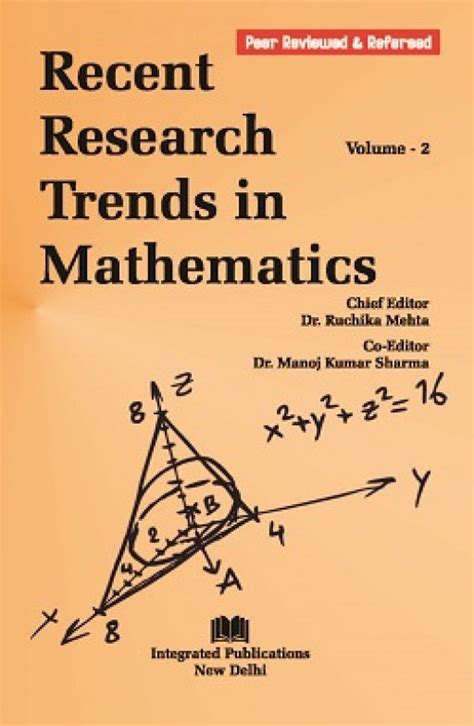 Recent Research Trends in Mathematics