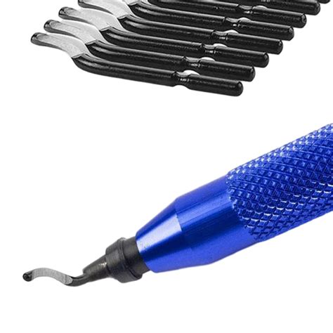 Deburring Tool Kit with BS1010 Deburring Blade 3D Printing Blue – UNIQBUY