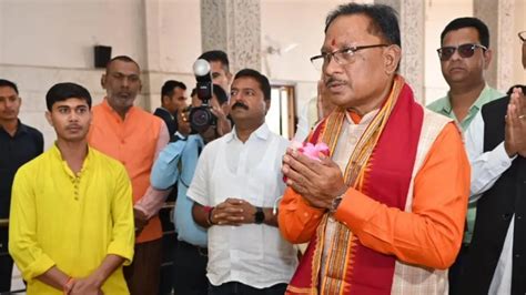Vishnu Deo Sai sworn in as Chhattisgarh CM with two deputies