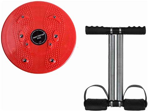 SIDHMART Tummy Trimmer and Twister Combo Fitness Gym Equipment Abs ...