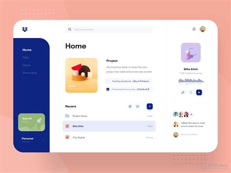 UI UX design for website 2019 on Behance