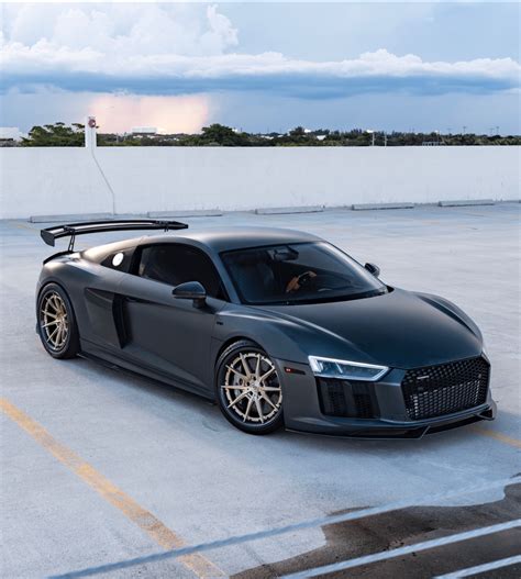 Audi R8 Matte Black