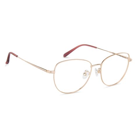 Buy Gold Brown Full Rim Round John Jacobs Supreme Steel JJ E13468AF-C1 ...