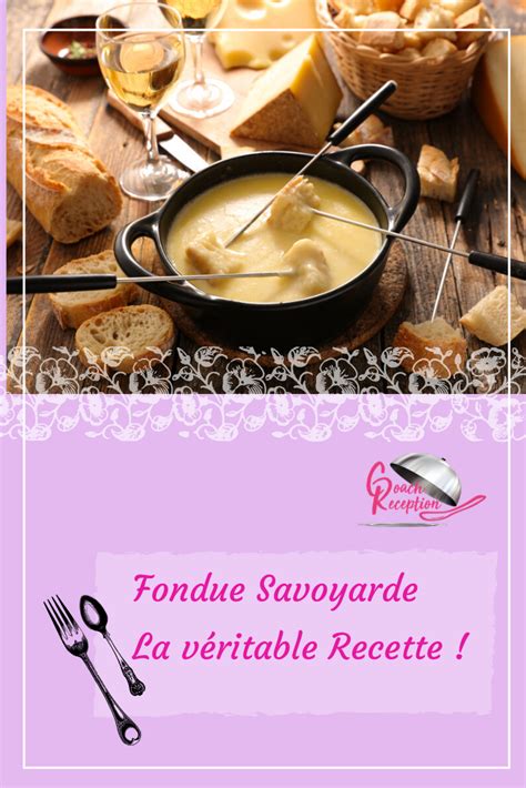 recette fondue savoyarde avec vacherin