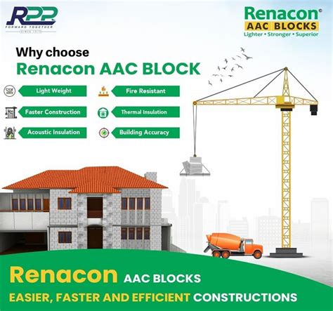 Renacon AAC Block - 450 mm Renacon AAC Block Manufacturer from Erode