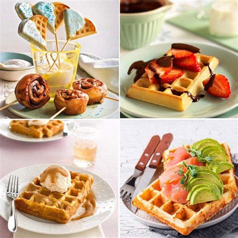 6 recetas de gofres muy fáciles de hacer incluso si no tienes gofrera