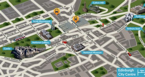 EDINBURGH HOTEL MAP Best Areas, Neighborhoods, Places To, 56% OFF