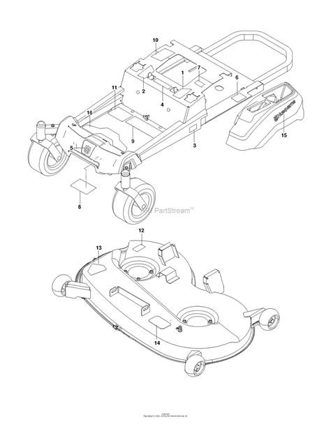Husqvarna rz4623 drive belt routing diagram