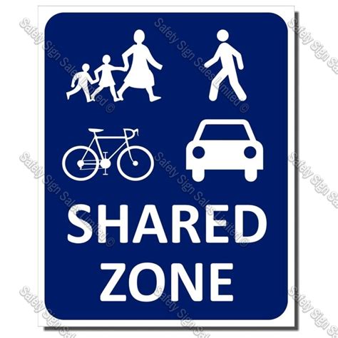 Image result for Shared Surface Sign