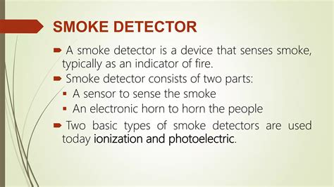 Image result for Types of Fire Detectors