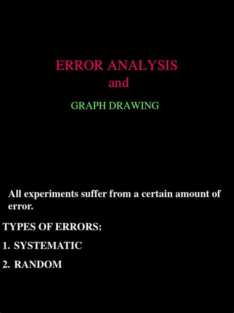 Image result for Graphical Error Analysis