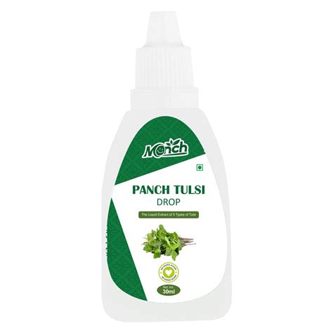 Buy Monch Panch Tulsi Drops for Immunity Booster-30 ml (Pack 1 ...
